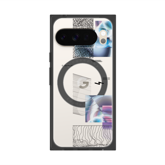 Premium Square Case with Pixelsnap［ sad ］