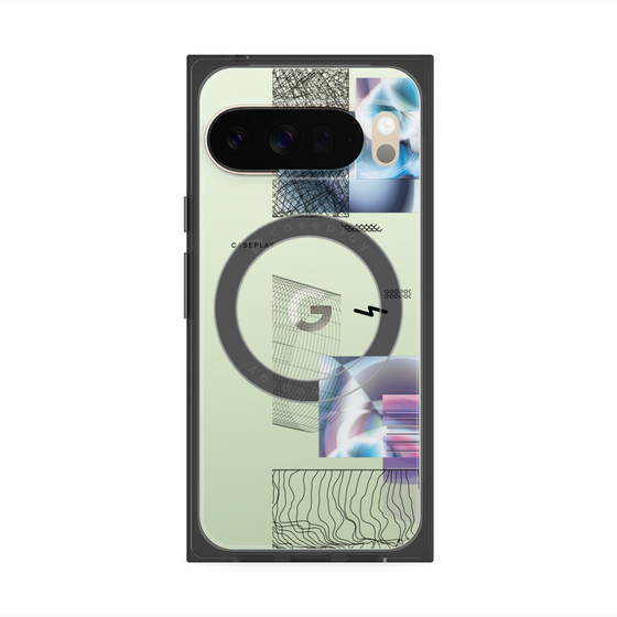 Premium Square Case with Pixelsnap［ sad ］