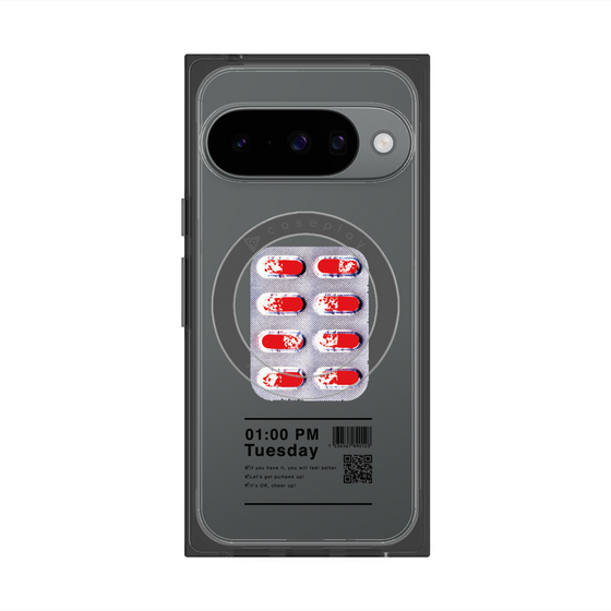 Premium Square Case with Pixelsnap［ 01:00 PM Tuesday ］