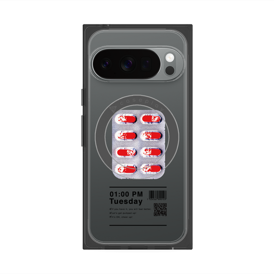 Premium Square Case with Pixelsnap［ 01:00 PM Tuesday ］