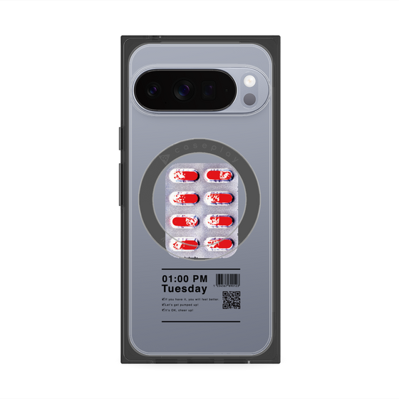 Premium Square Case with Pixelsnap［ 01:00 PM Tuesday ］