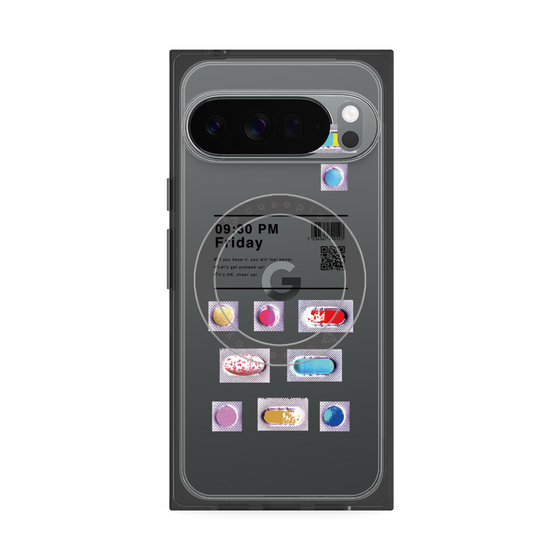 Premium Square Case with Pixelsnap［ 09:30 PM Friday ］