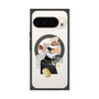 Premium Square Case with Pixelsnap［ Artistic Fall in Beige ］