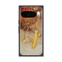 Premium Square Case with Pixelsnap［ Marble Nuance Painting Brown ］