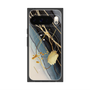 Premium Square Case with Pixelsnap［ Marble Nuance Painting Black ］