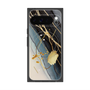 Premium Square Case with Pixelsnap［ Marble Nuance Painting Black ］