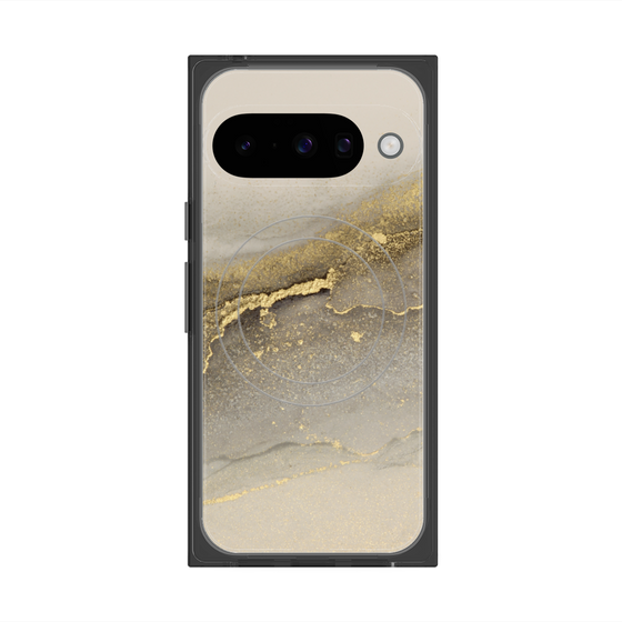 Premium Square Case with Pixelsnap［ Marble Gray ］