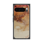 Premium Square Case with Pixelsnap［ Marble Brown ］