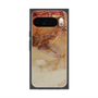 Premium Square Case with Pixelsnap［ Marble Brown ］