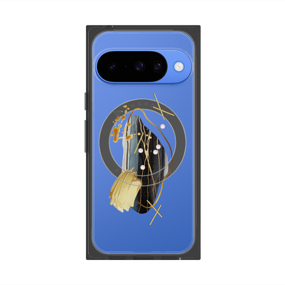 Premium Square Case with Pixelsnap［ Nuance Painting Black ］