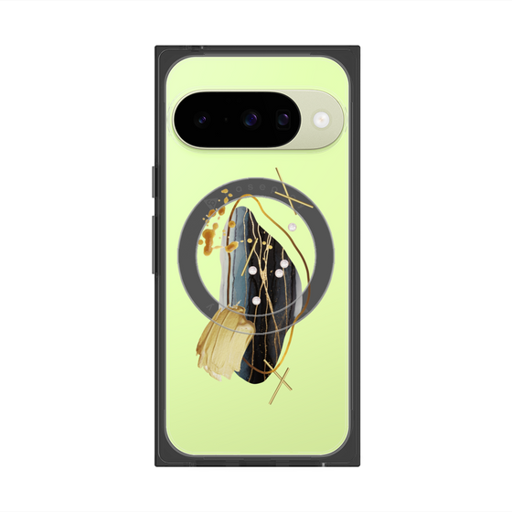 Premium Square Case with Pixelsnap［ Nuance Painting Black ］