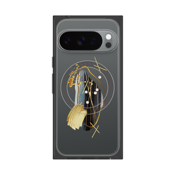 Premium Square Case with Pixelsnap［ Nuance Painting Black ］