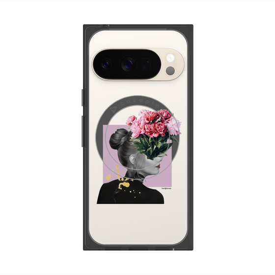 Premium Square Case with Pixelsnap［ bashfulness. ］