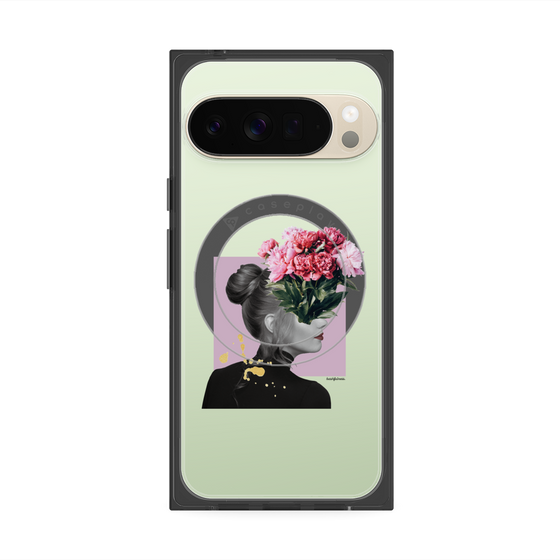 Premium Square Case with Pixelsnap［ bashfulness. ］