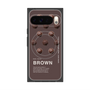 Premium Square Case with Pixelsnap［ BROWN-Chocolate ］