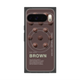 Premium Square Case with Pixelsnap［ BROWN-Chocolate ］