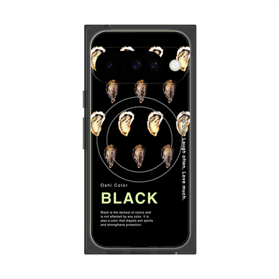 Premium Square Case with Pixelsnap［ BLACK-Oyster ］