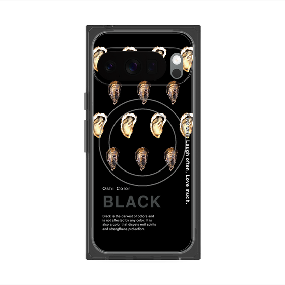 Premium Square Case with Pixelsnap［ BLACK-Oyster ］