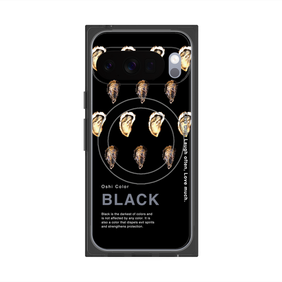 Premium Square Case with Pixelsnap［ BLACK-Oyster ］