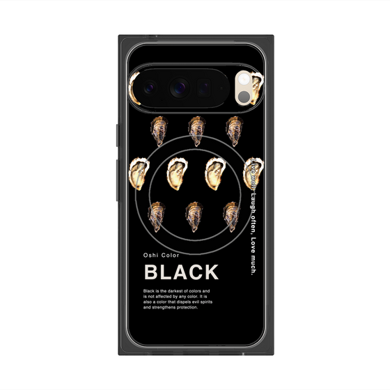 Premium Square Case with Pixelsnap［ BLACK-Oyster ］