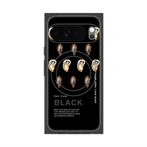 Premium Square Case with Pixelsnap［ BLACK-Oyster ］