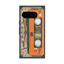 Premium Square Case with Pixelsnap［ RETORO CASSETTE TAPE - Skeleton Orange ］