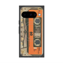 Premium Square Case with Pixelsnap［ RETORO CASSETTE TAPE - Skeleton Orange ］