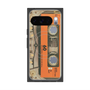 Premium Square Case with Pixelsnap［ RETORO CASSETTE TAPE - Skeleton Orange ］