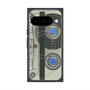 Premium Square Case with Pixelsnap［ RETORO CASSETTE TAPE - Skeleton Blue ］