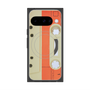 Premium Square Case with Pixelsnap［ RETORO CASSETTE TAPE - Opacity White ］