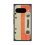 Premium Square Case with Pixelsnap［ RETORO CASSETTE TAPE - Opacity White ］
