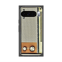 Premium Square Case with Pixelsnap［ RETORO RADIO - Orange ］