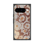 Premium Square Case with Pixelsnap［ y2k(Year2000) - Flower - Pink Beige ］