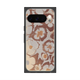 Premium Square Case with Pixelsnap［ y2k(Year2000) - Flower - Pink Beige ］