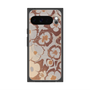 Premium Square Case with Pixelsnap［ y2k(Year2000) - Flower - Pink Beige ］