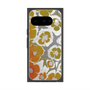 Premium Square Case with Pixelsnap［ y2k(Year2000) - Flower - Yellow Gray ］