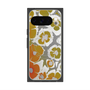 Premium Square Case with Pixelsnap［ y2k(Year2000) - Flower - Yellow Gray ］