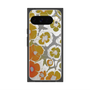 Premium Square Case with Pixelsnap［ y2k(Year2000) - Flower - Yellow Gray ］