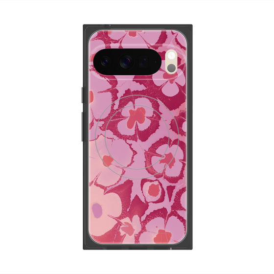 Premium Square Case with Pixelsnap［ y2k(Year2000) - Flower - Cutie Pink ］