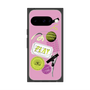 Premium Square Case with Pixelsnap［ Playful sticker - Dusty Pink ］