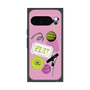 Premium Square Case with Pixelsnap［ Playful sticker - Dusty Pink ］