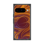 Premium Square Case with Pixelsnap［ y2k(Year2000) - Heart - High contrast Orange ］