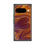 Premium Square Case with Pixelsnap［ y2k(Year2000) - Heart - High contrast Orange ］