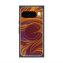 Premium Square Case with Pixelsnap［ y2k(Year2000) - Heart - High contrast Orange ］