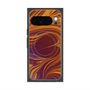 Premium Square Case with Pixelsnap［ y2k(Year2000) - Heart - High contrast Orange ］