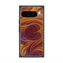 Premium Square Case with Pixelsnap［ y2k(Year2000) - Heart - High contrast Orange ］