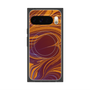 Premium Square Case with Pixelsnap［ y2k(Year2000) - Heart - High contrast Orange ］