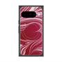 Premium Square Case with Pixelsnap［ y2k(Year2000) - Heart - Vivid Pink ］