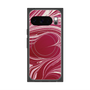 Premium Square Case with Pixelsnap［ y2k(Year2000) - Heart - Vivid Pink ］