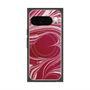 Premium Square Case with Pixelsnap［ y2k(Year2000) - Heart - Vivid Pink ］